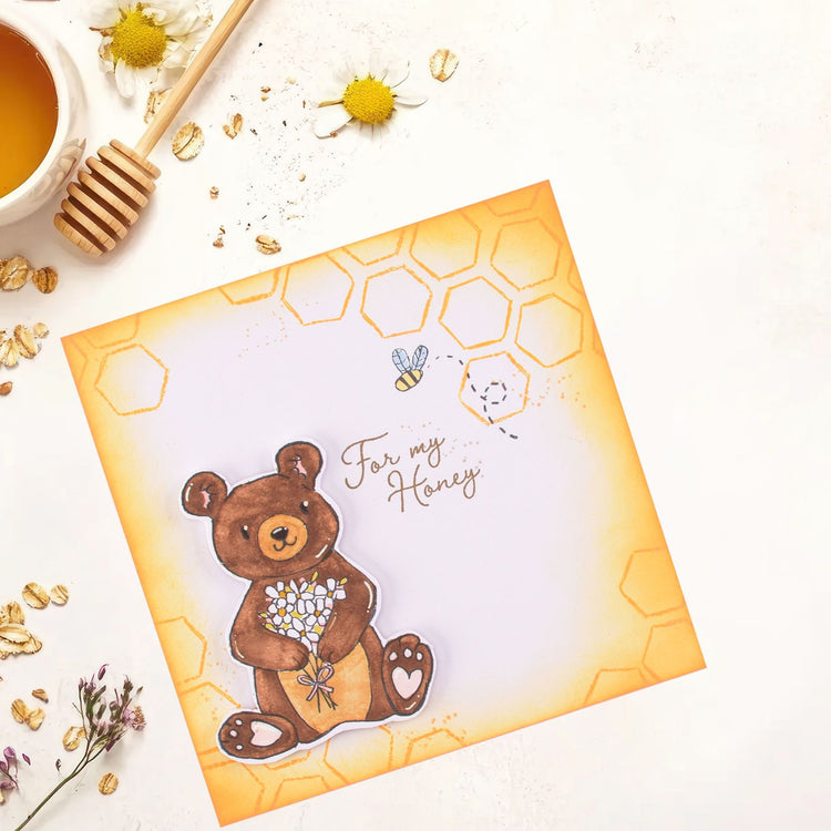 Le choix de Nellie • tampons transparents Bear spécial 10pcs.
