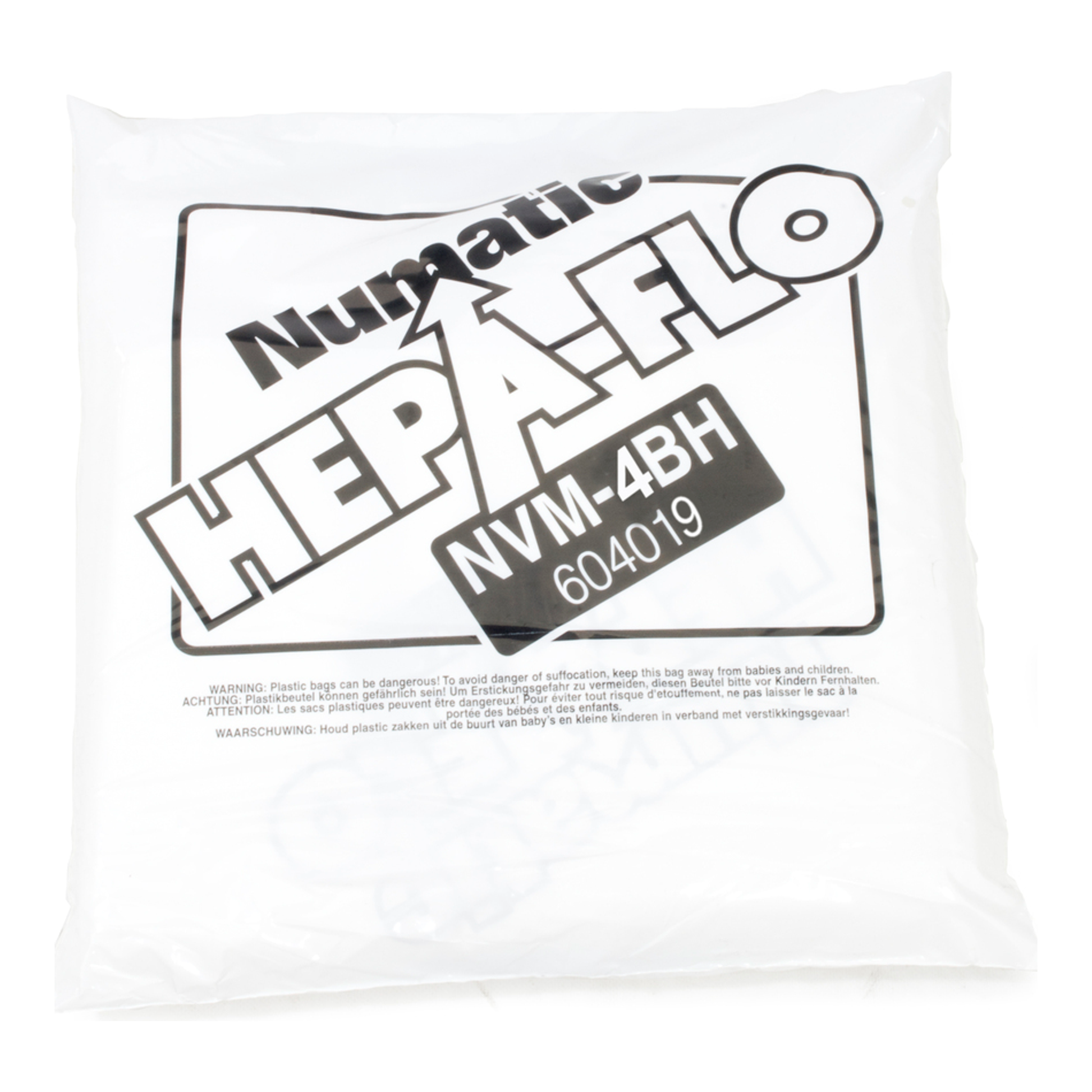 Sac d'aspirateur Numatic nvm-4bh hepaflow (10 pièces)