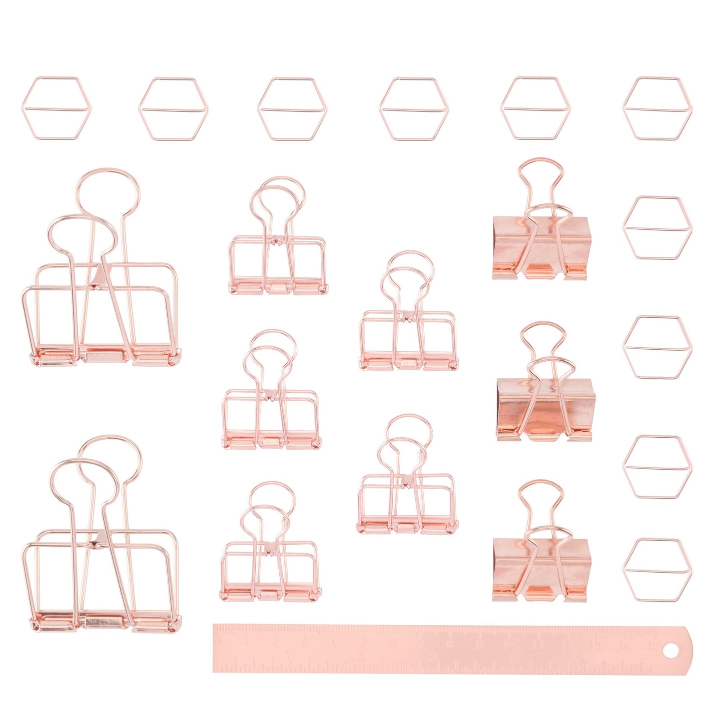 Nienke vletter • set de papeterie or rose