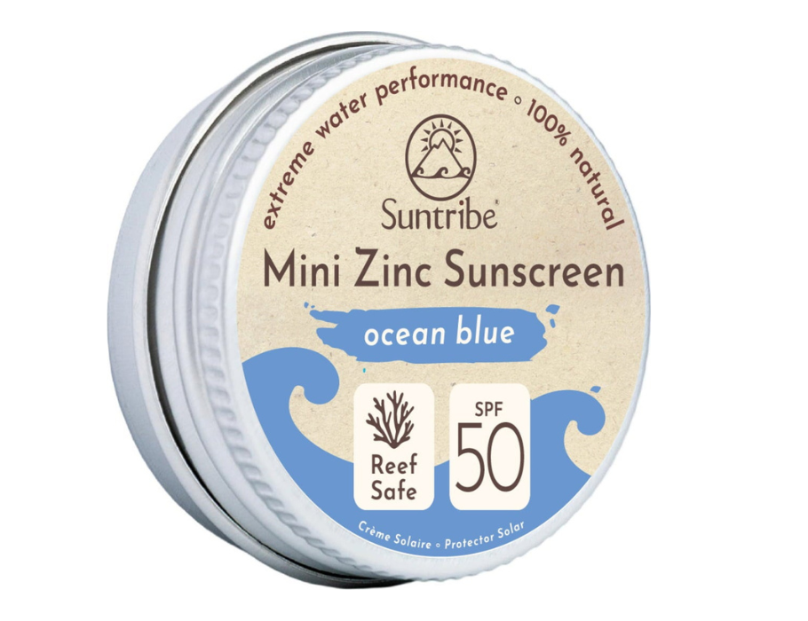 Crème solaire Suntribe - visage sport - spf 50 - bleu océan - 15 gr