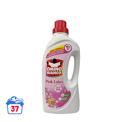 Omino bianco détergent lotus rose 1480ml