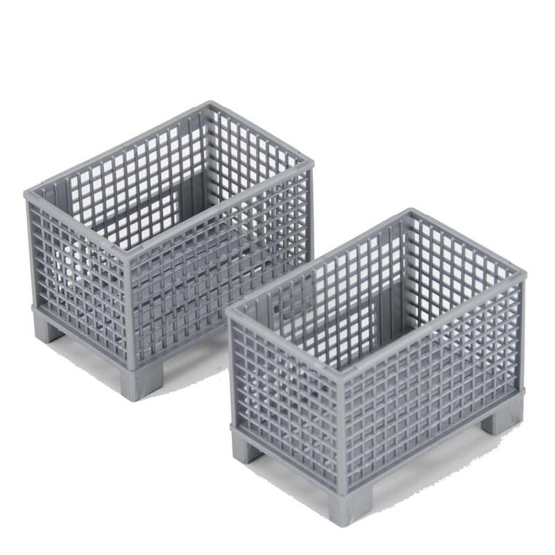 Partie Bruder : 2 cages à palettes