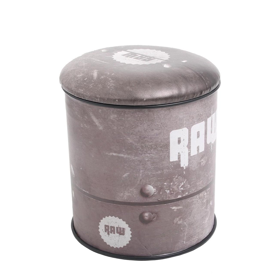 Fût de stockage multifonctionnel brut