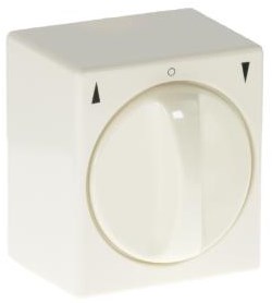 Interrupteur rotatif pour store en saillie crème - 4660100