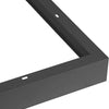 Cadre en saillie pour panneau LED 60x60x5cm noir - 5417883
