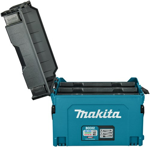 Boîtier de chargement pour batteries | convient pour 12 piles | m boîte | sans piles - bcc02