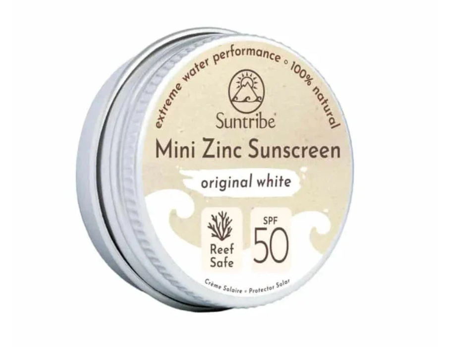 Crème solaire Suntribe - visage sport - spf 50 - blanc original - 15 gr