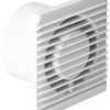 Orno salle de bain - ventilateur WC blanc 125mm + minuterie - 8611060