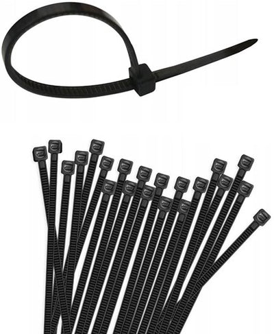 Attache câble Orno 2,5x200mm noir sachet (100) - 4113422