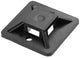 Orno selle adhésive pour attache câble 30x30mm noir sachet (50) - 4113486