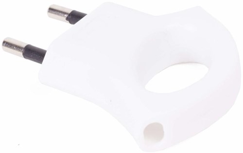 Orno prise euro avec oeil de remorquage blanc - 6140235