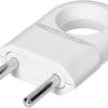 Orno prise euro avec oeil de remorquage blanc - 6140235