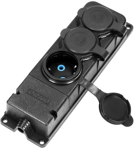 Orno swd prise de table prof noir ip44 3v avec valve - 6871955