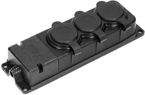 Orno swd prise de table prof noir ip44 3v avec valve - 6871955