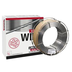 Bouclier extérieur de fil de soudage fourré Lincoln 81ni1-h 1,2 mm 16 kg | Pièces de 16 kilogrammes