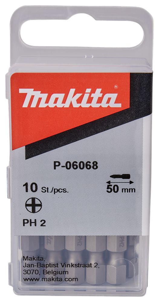 Accessoires Makita embout de vis torsion ph2x50mm - p-06068 p-06068
