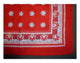 Mouchoir de fermier rouge 55x55cm paquet de 12 pcs