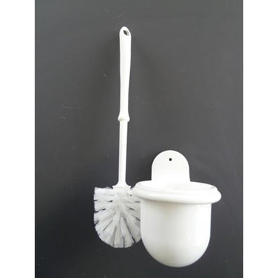 Robinetterie de WC en plastique blanc