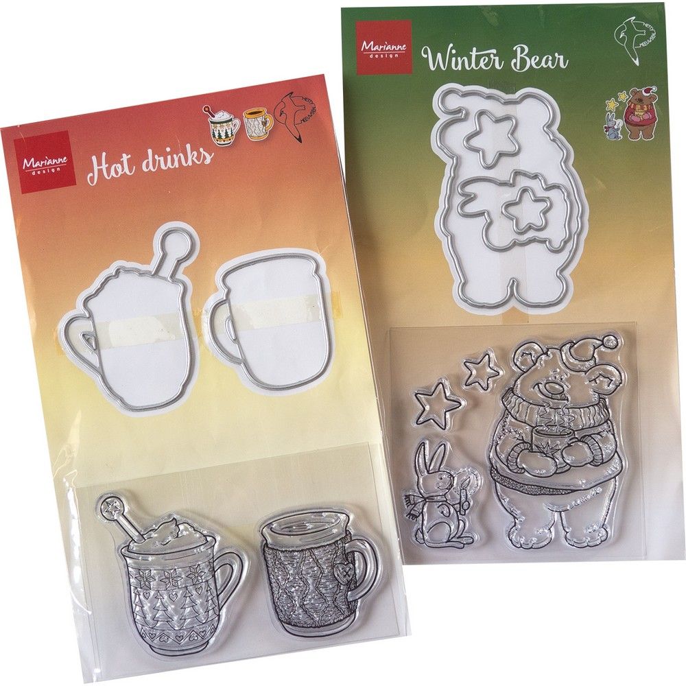 Marianne design • assortiment de produits boissons chaudes