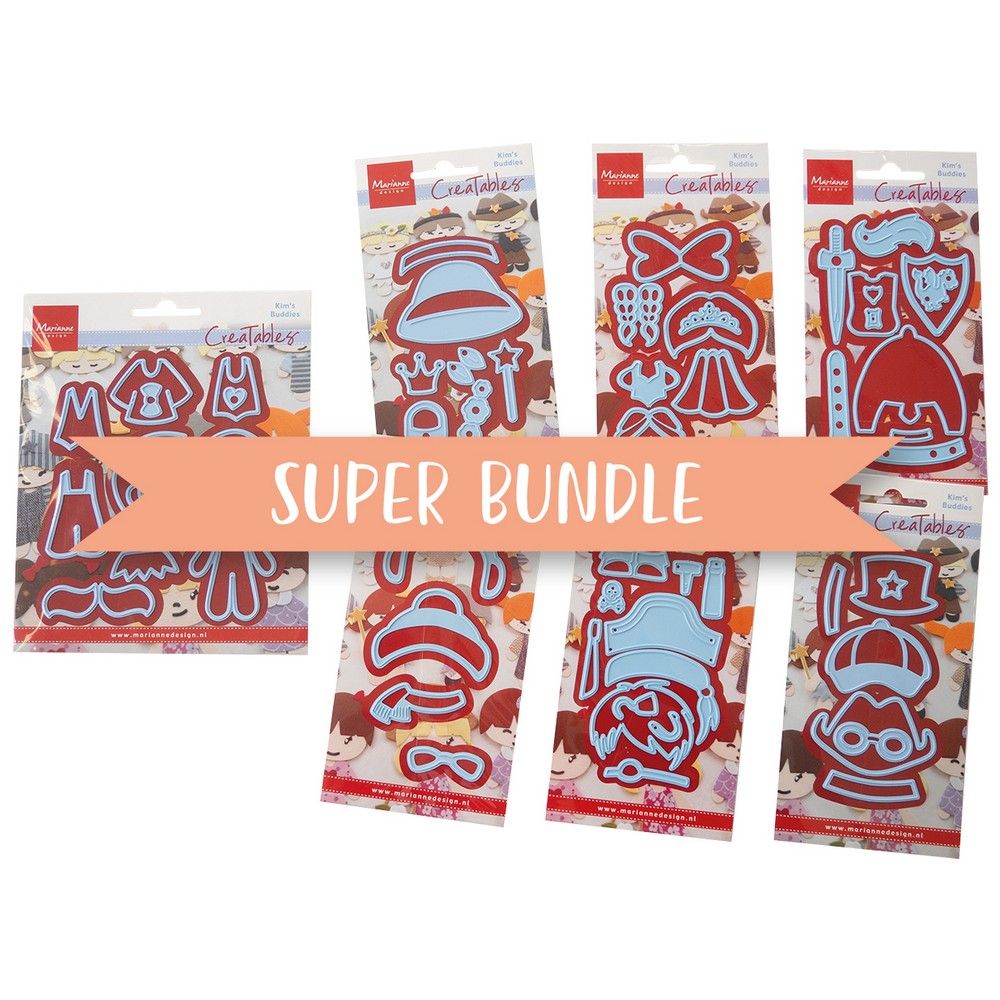 Marianne design • produit assorti super bundle Kim's Buddies