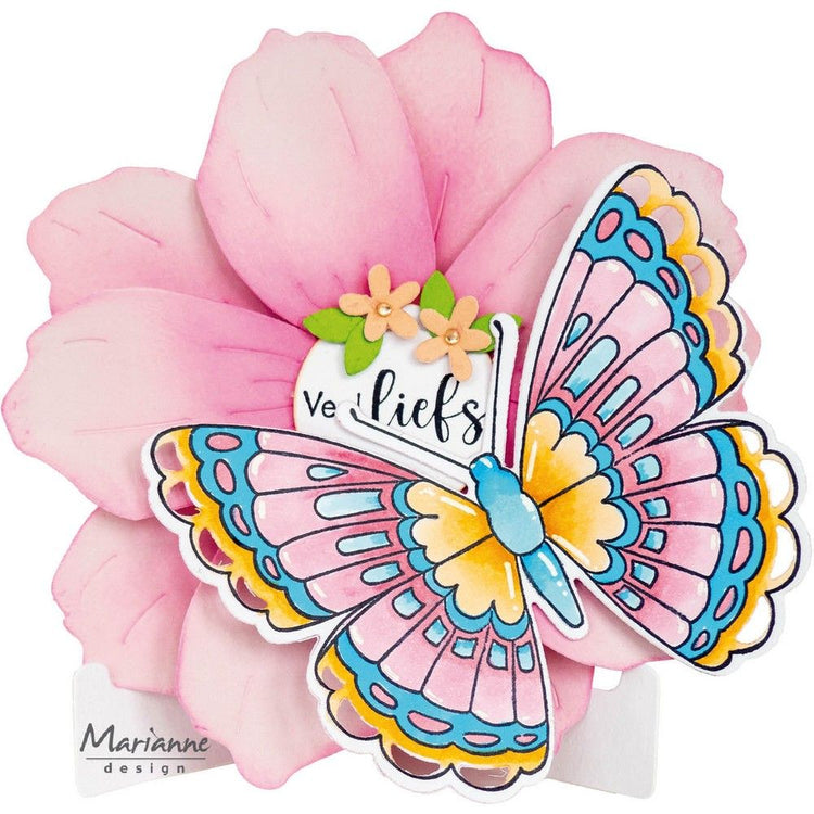 Marianne design • créable avec fleur sertie