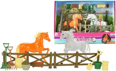 TOI-TOYS Play Set Kailey apos; s Horse stable