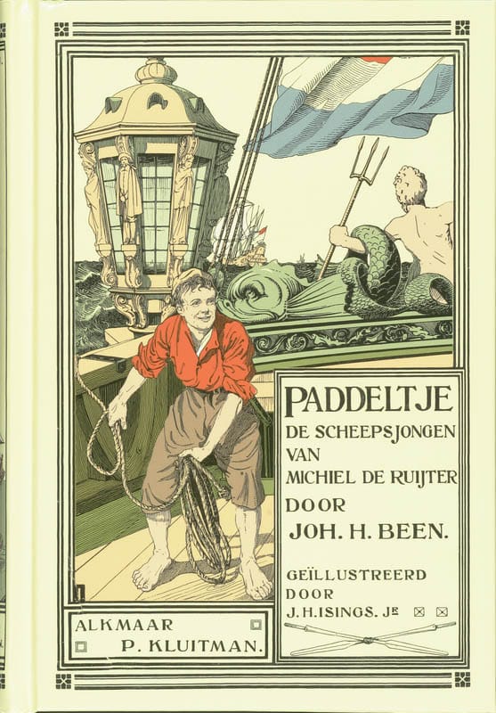 Deltas Paddeltje Le garçon du navire du lecteur de Michiel de Ruiter
