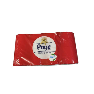 Page papier toilette doux fort 8 rouleau