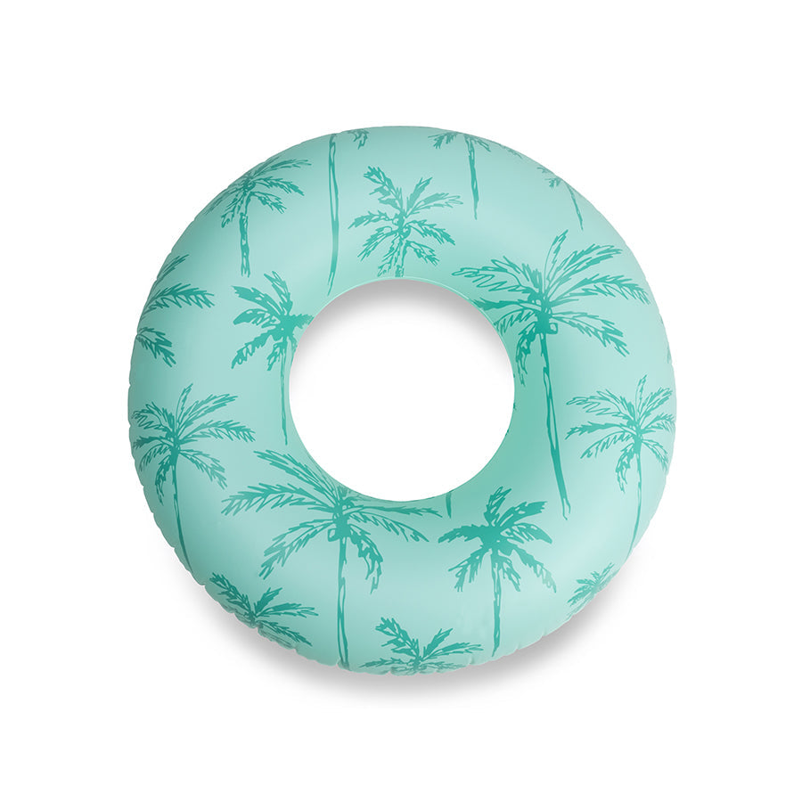 Palmiers | Tire de natation verte Ø 102 cm