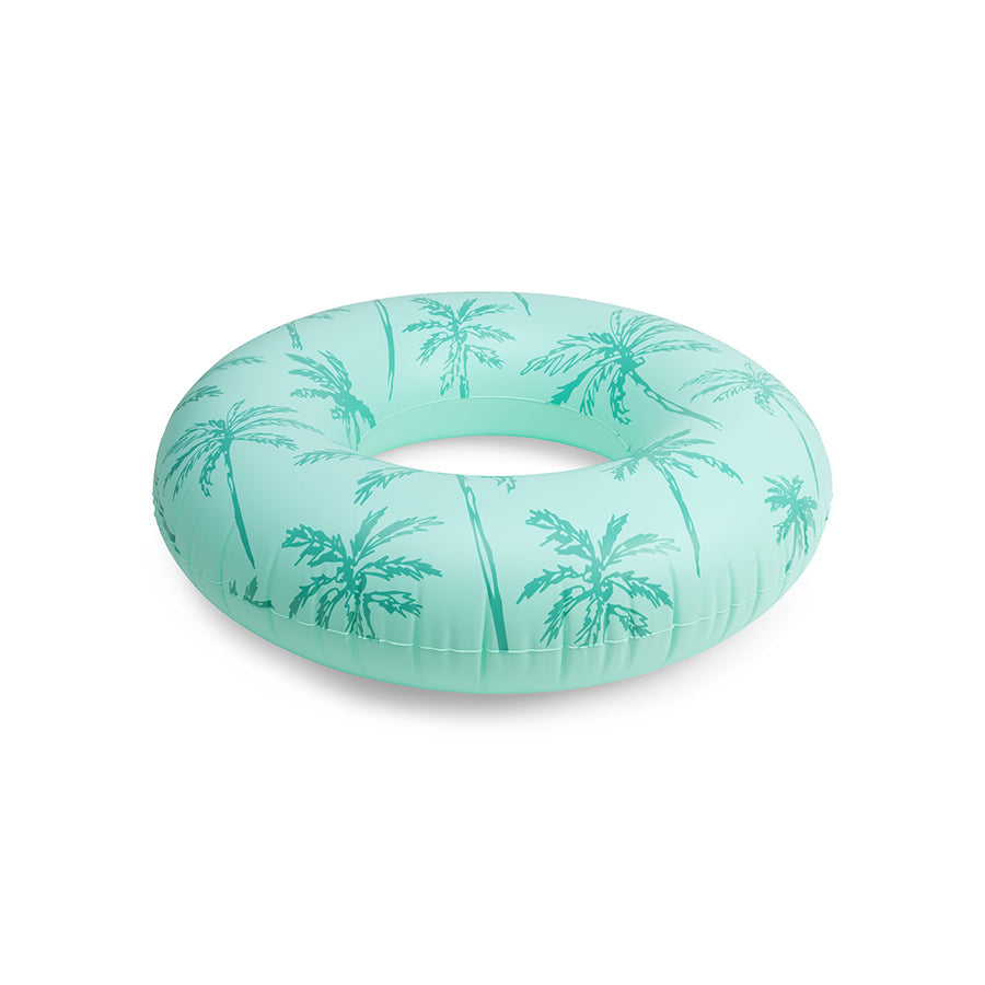 Palmiers | Tire de natation verte Ø 102 cm
