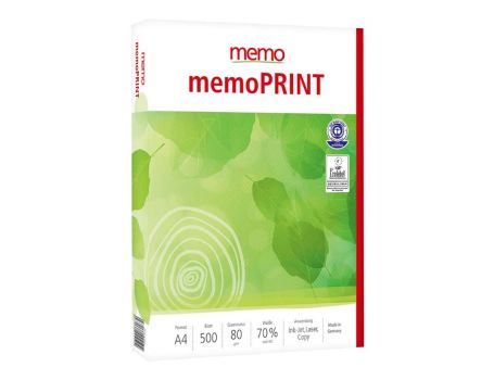 Papier d'imprimante Memo A4 80 gr 500 Fiche 70% blanc