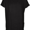 Papillon Sports Shirt Round Neck Mesdames Black Taille S