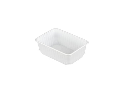 Papstar récipient jetable 1l avec couvercle 50pcs