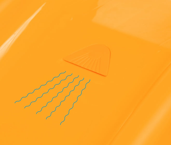 Jouets Paradiso Toboggan 133.8 cm orange vert