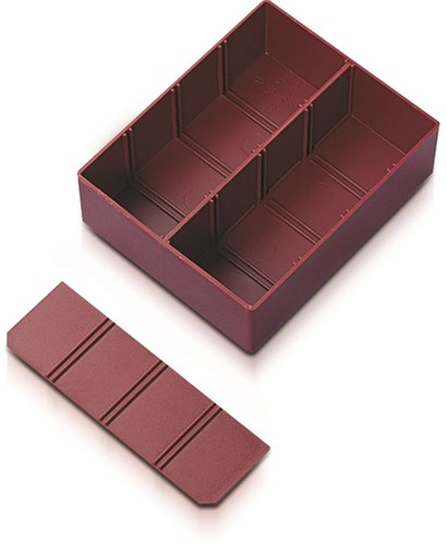 Cloison centrale Parat 110x36 polystyrène rouge - 900.003.166 - 900003166