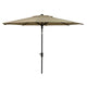 Madison parasol paros 300cm twist-up écru