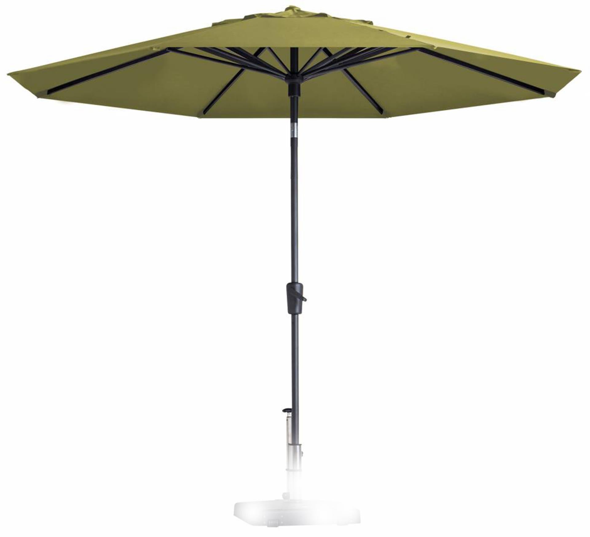 Madison parasol paros 300cm twist-up vert sauge