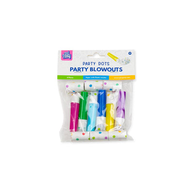 Paperdreams party roller langue - party dots lot de 6 pièces