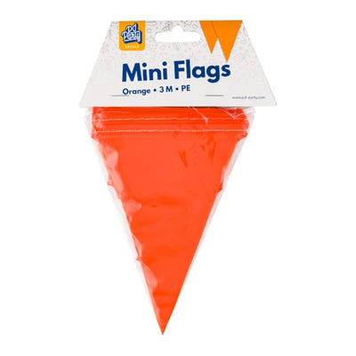 Paperdreams ligne de drapeau orange mini 3m