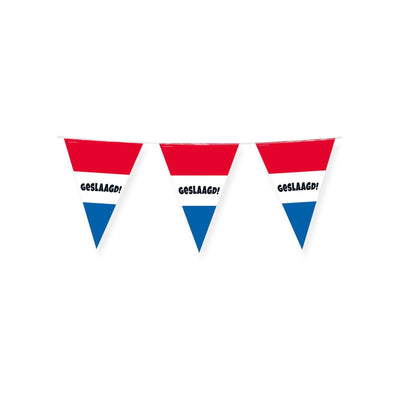 Ligne drapeau Paperdreams passée rouge blanc bleu 10m