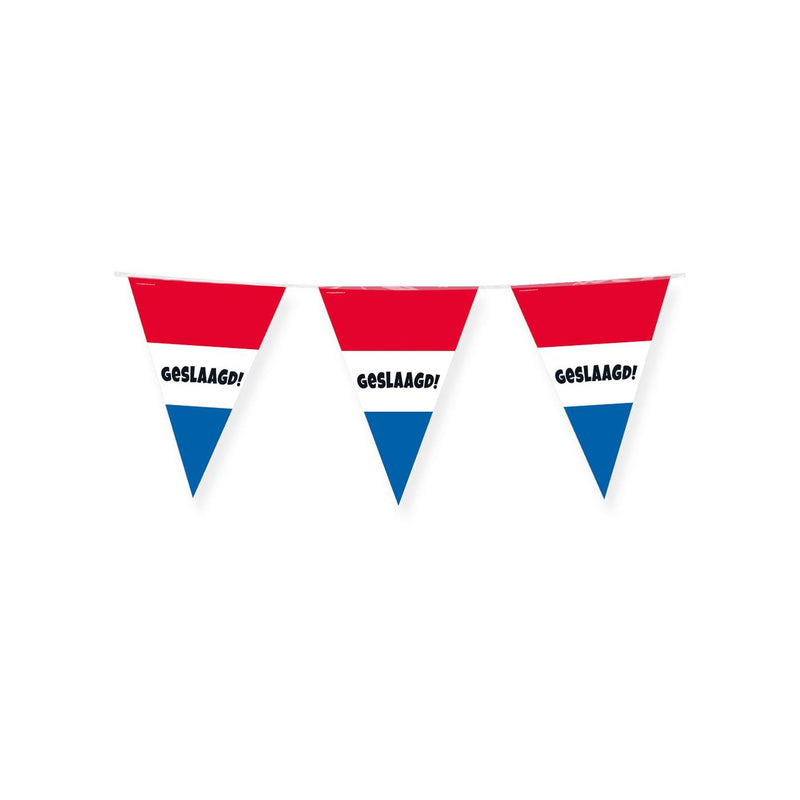 Ligne drapeau Paperdreams passée rouge blanc bleu 10m