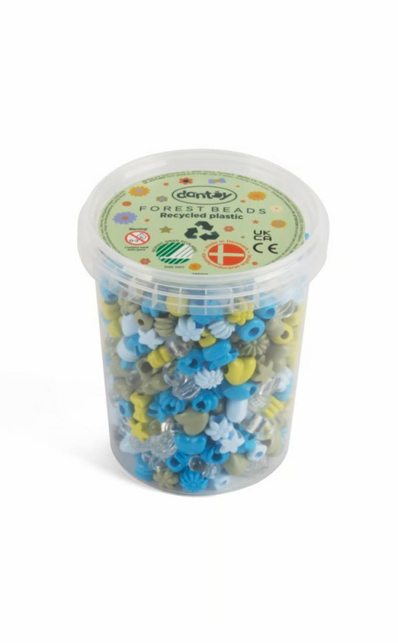 Dantoy perles pastel perles recyclées forêt 520 pcs
