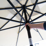 Madison Parasol Moraira 230x230 cm Gray - afbeelding 2
