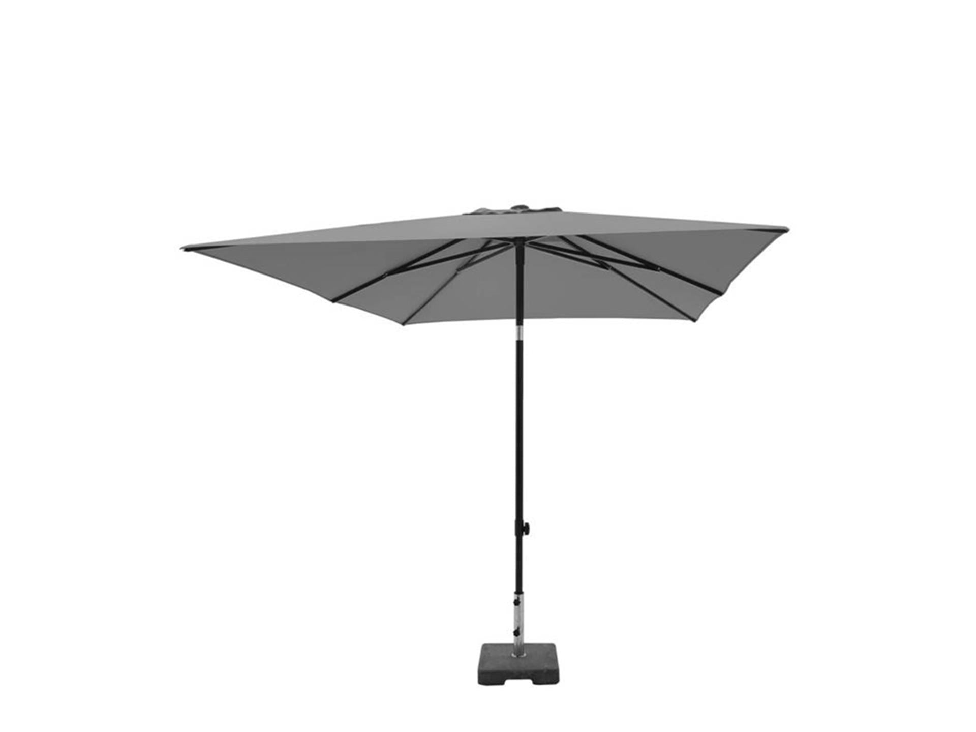 Madison parasol moraira push-up 230x230 gris clair