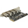 Carte Dellock PCI Express> 4x USB 3.0