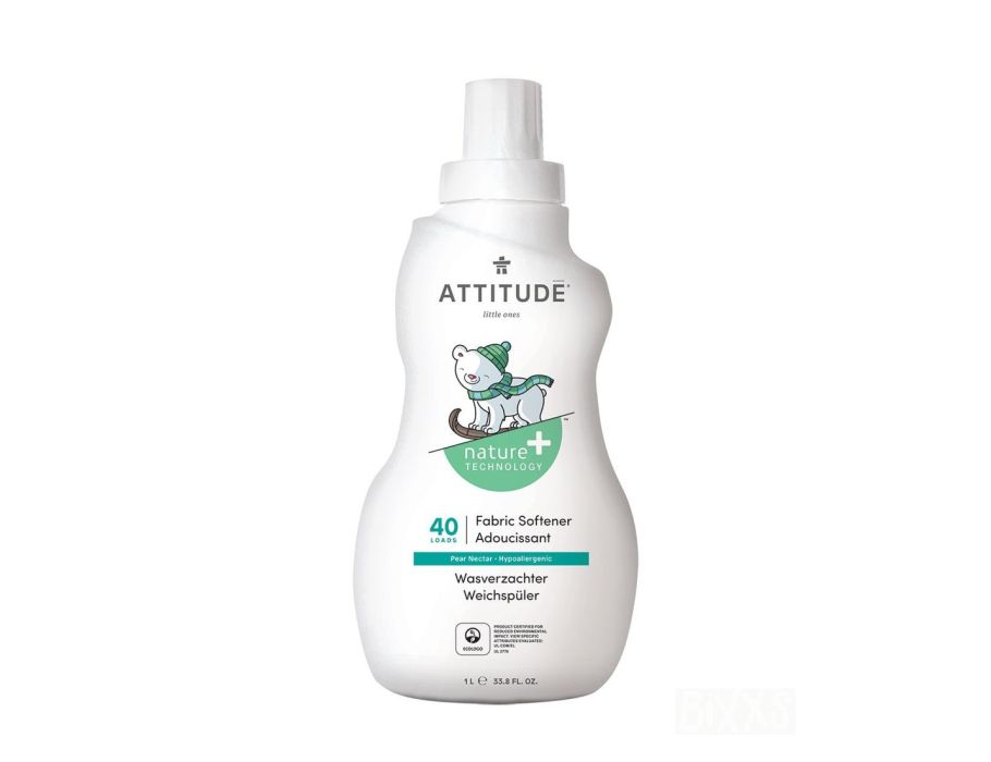 Attitude nature + petits - adoucisseur de tissu - nectar de poire 1l