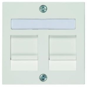 Peha badora lw plaque de recouvrement pour UTP double - 4603295