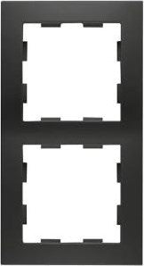 Peha badora cadre de couverture 2 volets noir mat - 4603660