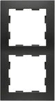 Peha badora cadre de couverture 2 volets noir mat - 4603660