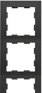Peha badora cadre de couverture 3 volets noir mat - 4603670